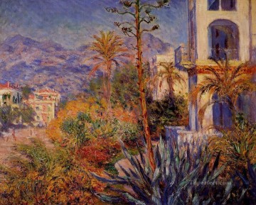  las Arte - Villas en Bordighera Claude Monet